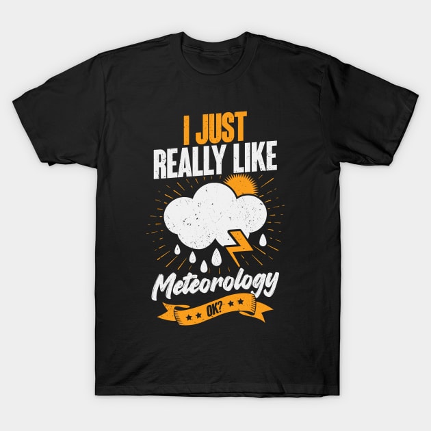 I Just Really Like Meteorology OK T-Shirt by Dolde08